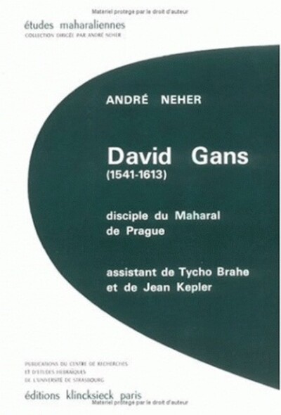 David Gans (1541-1613), disciple du Maharal de Prague