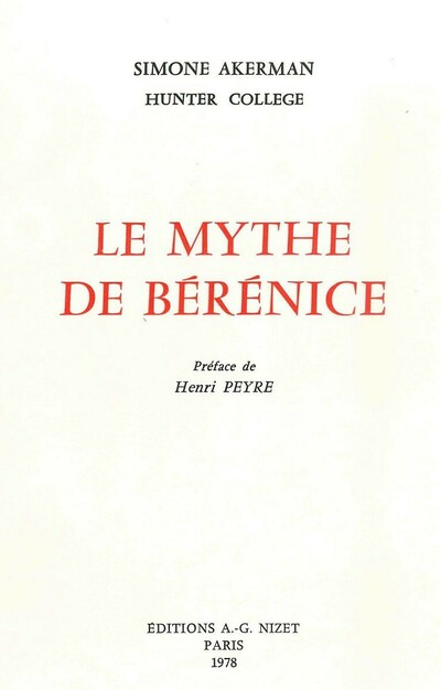 Le Mythe de Bérénice