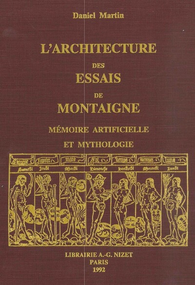 L'Architecture des Essais de Montaigne