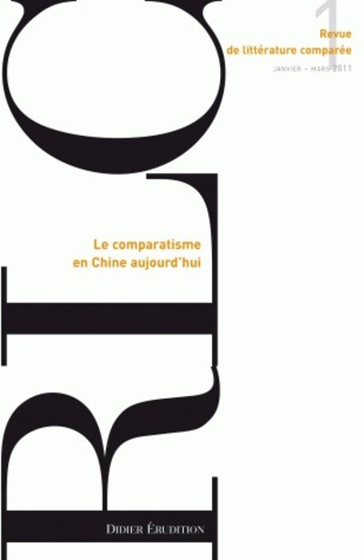 Revue de littérature comparée - N°1/2011